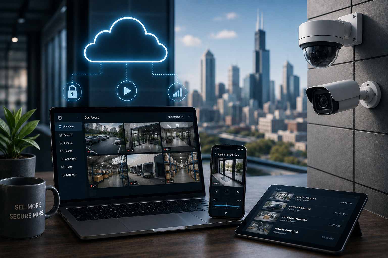 Cloud Video Surveillance (VSaaS): What It Is and How It Works