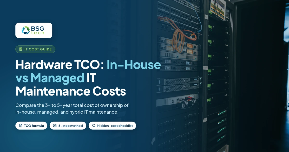 Total Cost of Ownership in Hardware Procurement